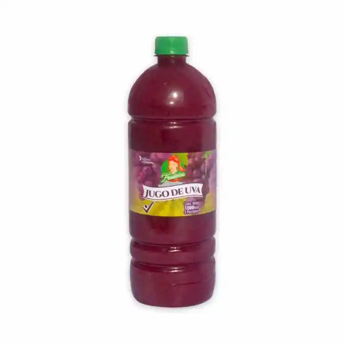 Zumo De Uva Natural - Frudelca 1000ml