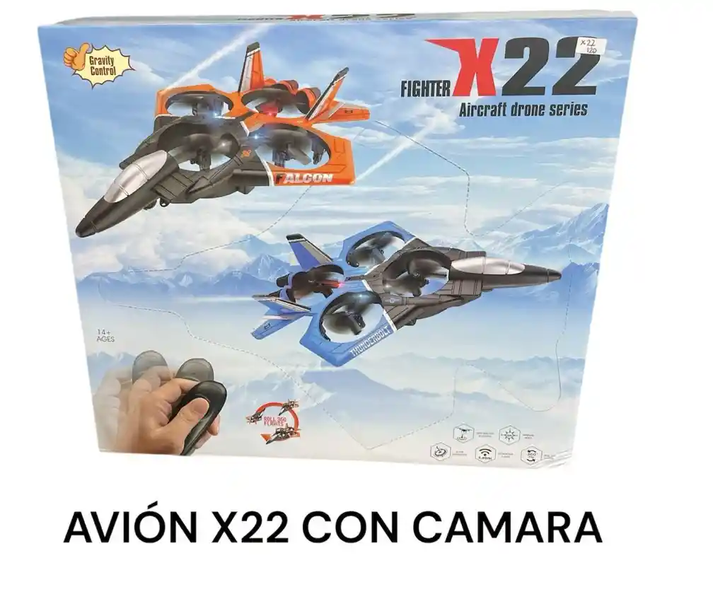 Drone Avion De Combate Dual Giros