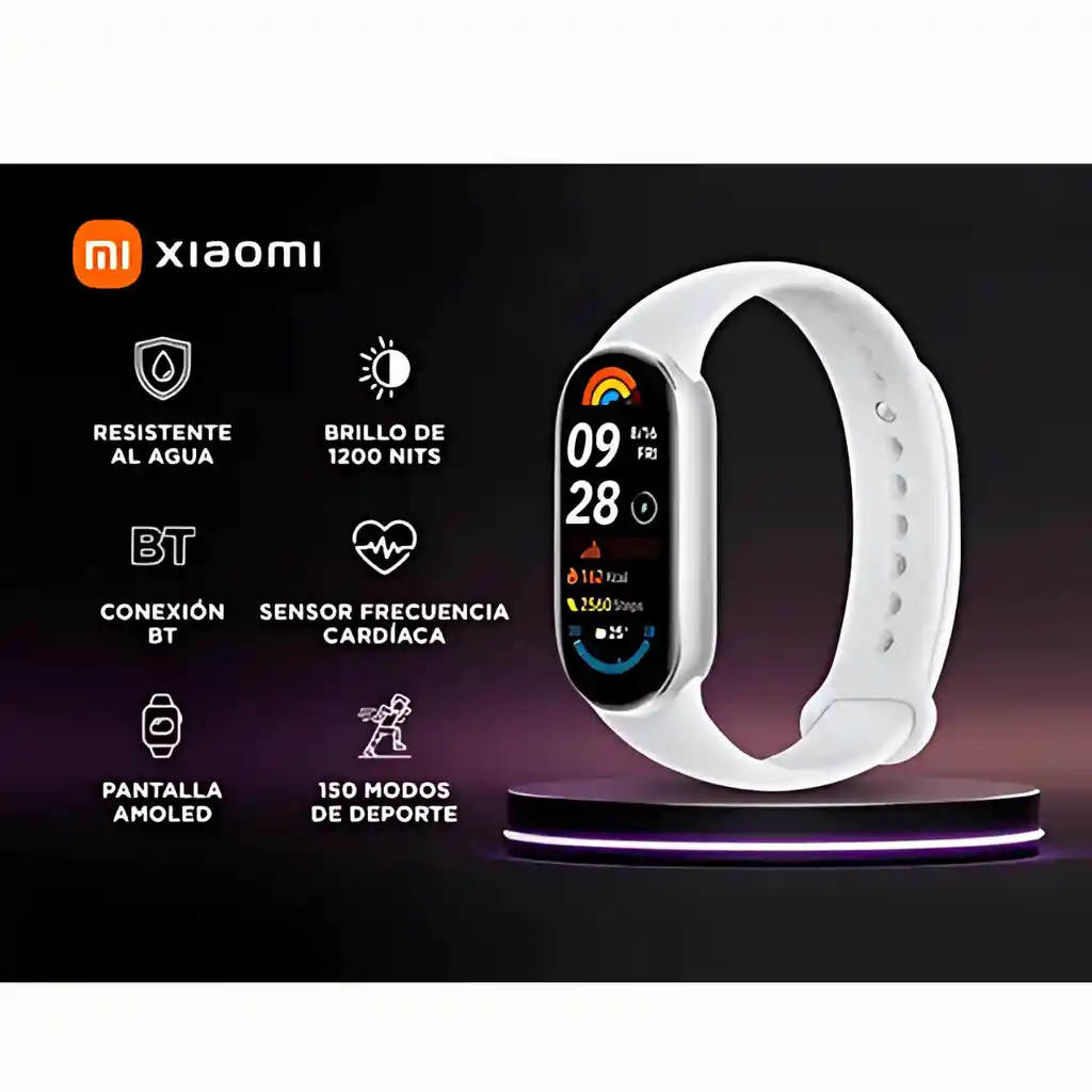 Pulsera Inteligente Xiaomi Mi Band 9 Glacier Silver