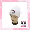 Gorro Kitty Blanco