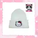 Gorro Kitty Blanco