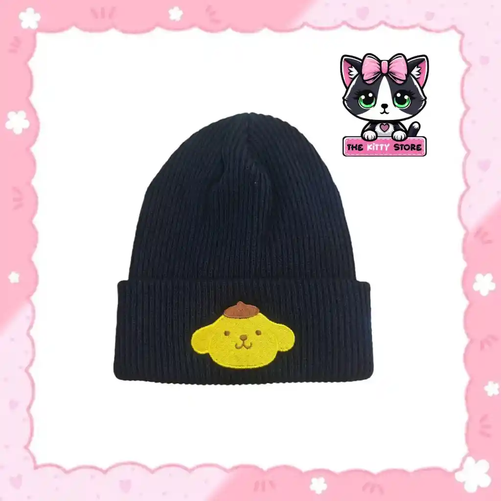 Gorro Pompompurin Negro