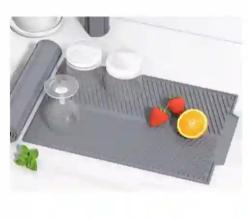 Tapete Escurridor De Platos De Cocina Silicona