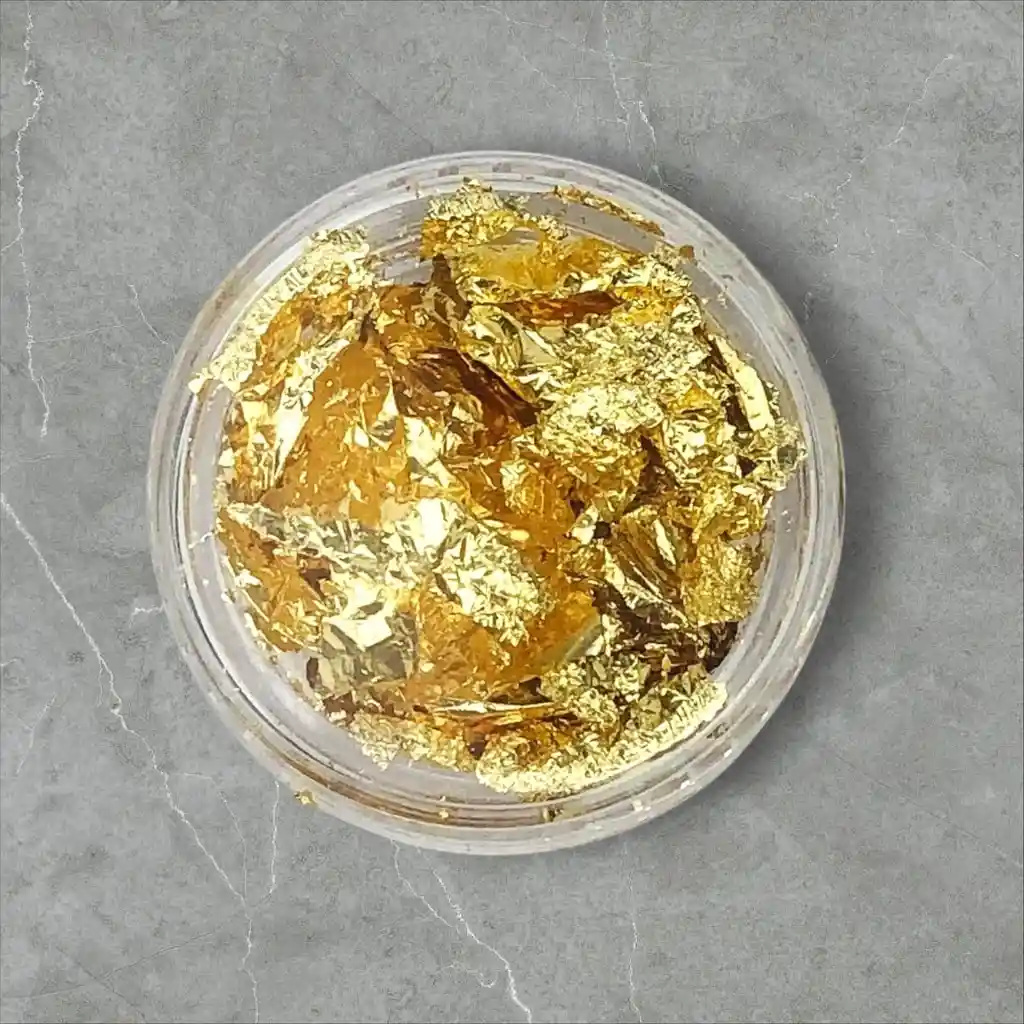 Vela Artesanal Acanalada Rosa Golden