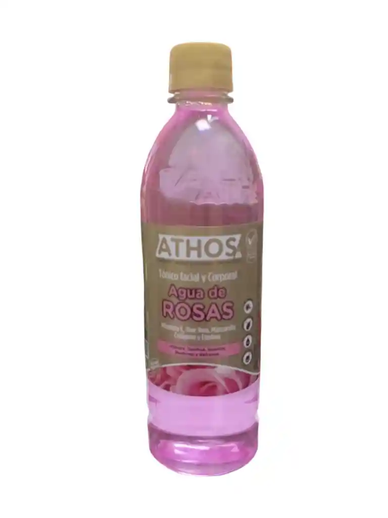 Agua De Rosas X 500 Ml Athos