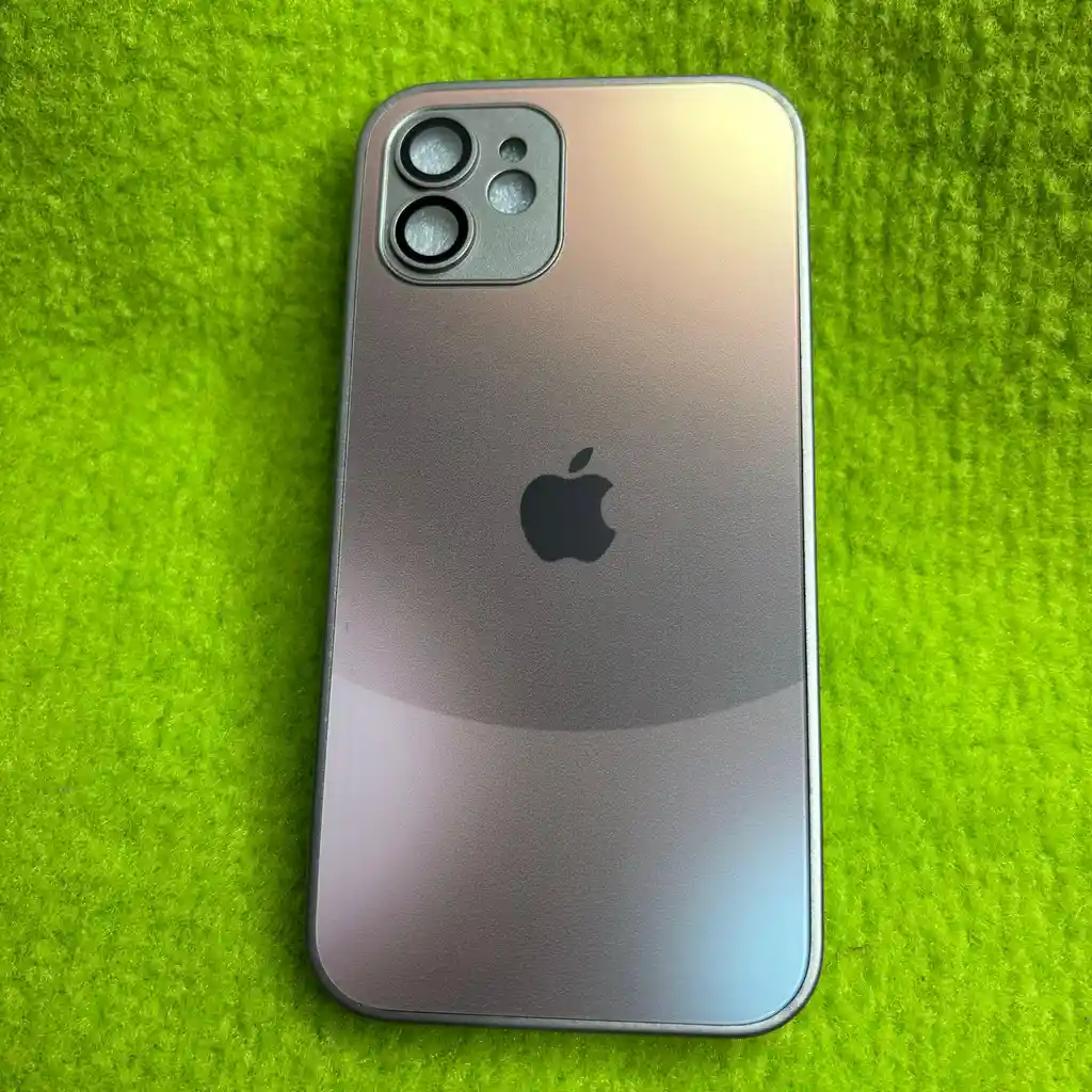 Forro Iphone 12 / 12 Pro / Diseño Gris