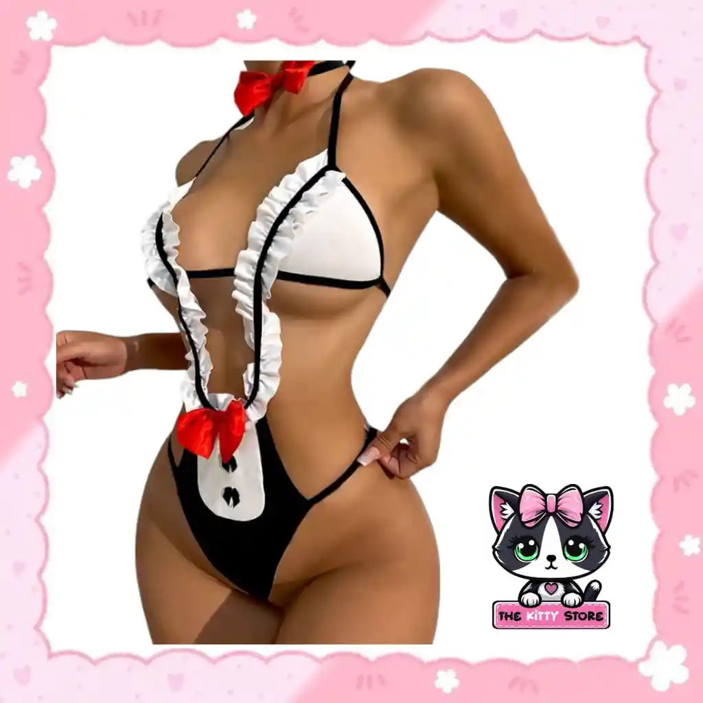 Lencería Erótica Mucama Sexy