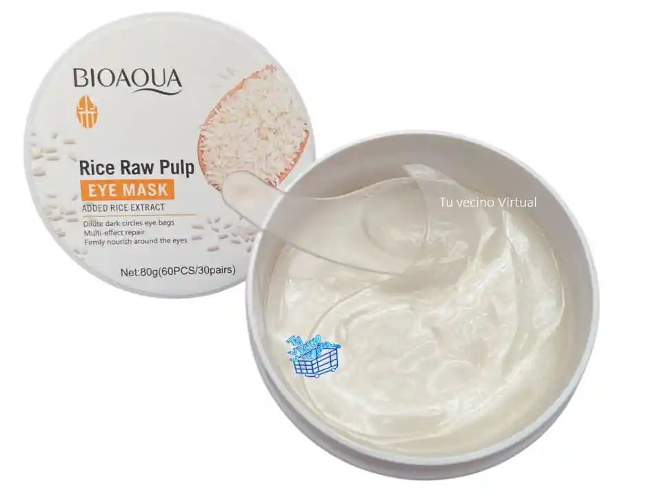 Parches Colágeno Arroz Para Ojeras Bioaqua