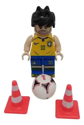 Lego Figura Futbolista Neymar