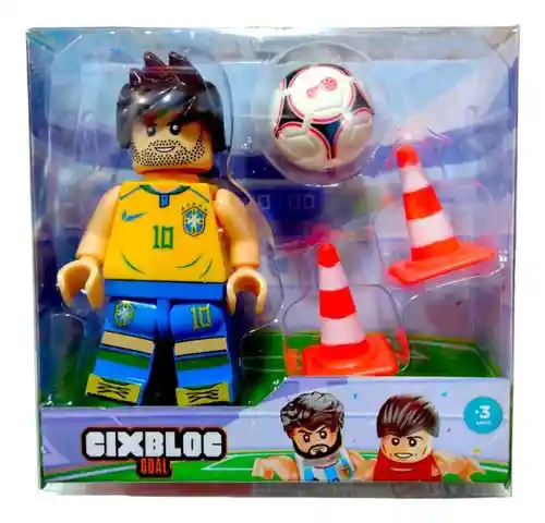 Lego Figura Futbolista Neymar