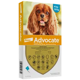 Advocate Perros 4 A 10 Kg Caja X 1 Pipeta