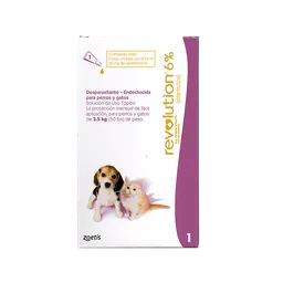 Revolution Perro Hasta 2,5 Kg Caja X 1 Pipeta