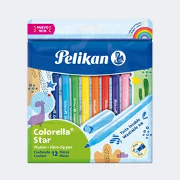 Plumones Pelikan Colorella Star X 12 Unidades