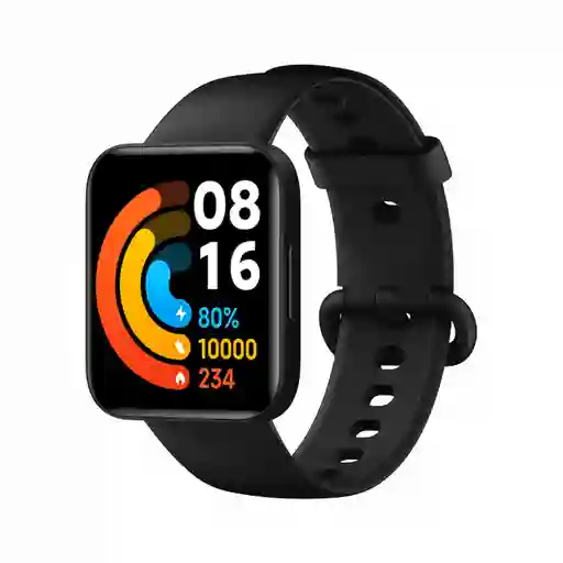 Reloj Inteligente Poco Watch Versión Global 1.6 Amoled Gps Color, Negro