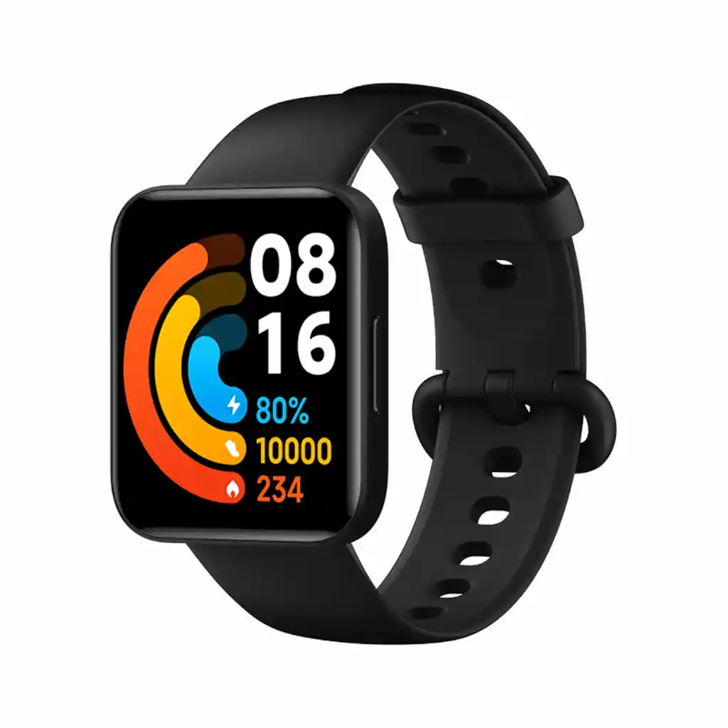 Reloj Inteligente Poco Watch Versión Global 1.6 Amoled Gps Color, Negro