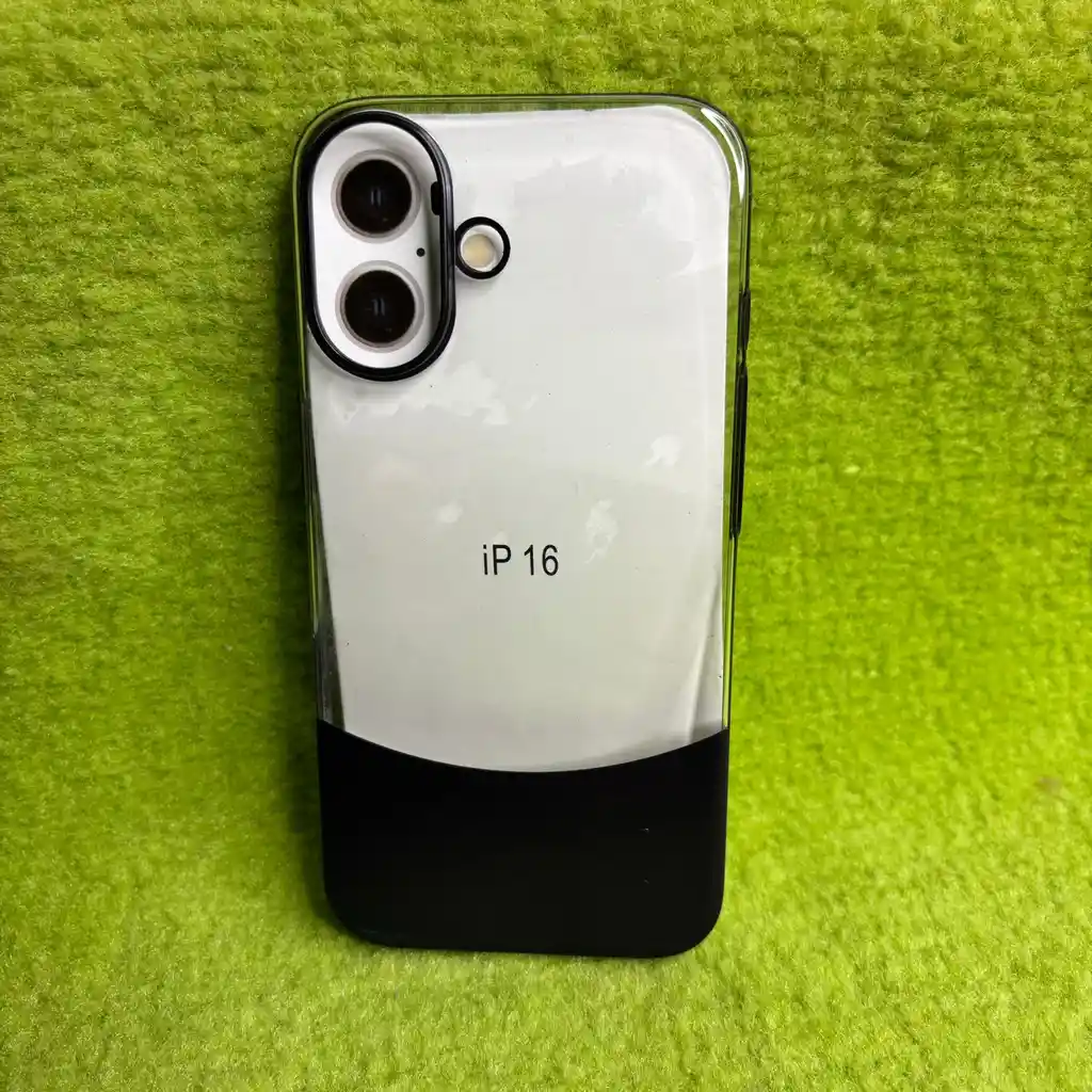 Forro Iphone 16 / Diseño Negro