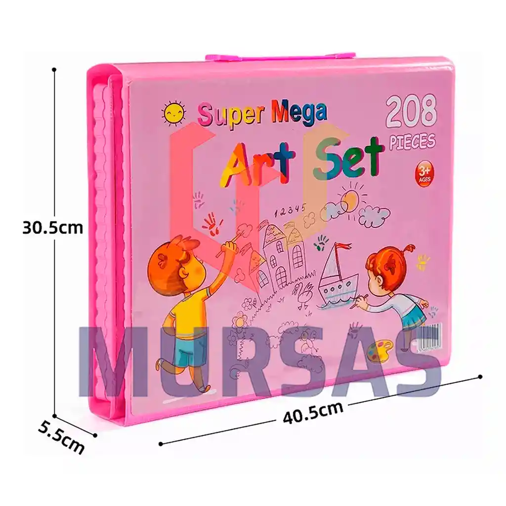 Kit Arte Dibujo Niños Acuarela