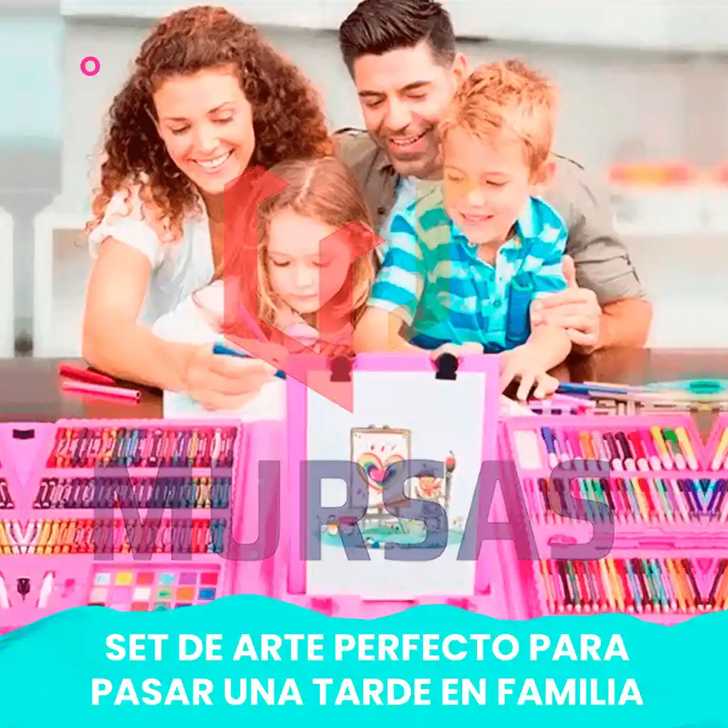 Kit Arte Dibujo Niños Acuarela