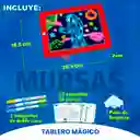 Tablero Mágico 3d Luz Led Luminoso De Dibujo Juguete Niños