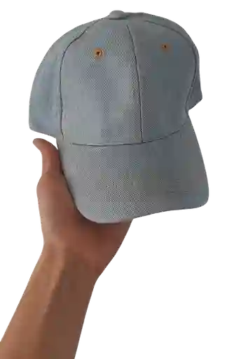 Gorra Tipo Jean Unisex Sencilla 100% Algodón