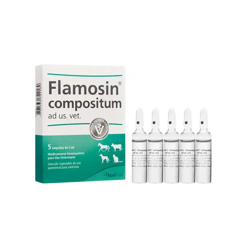 Flamosin Compositum Ampollas X Unidad (5 Ml)