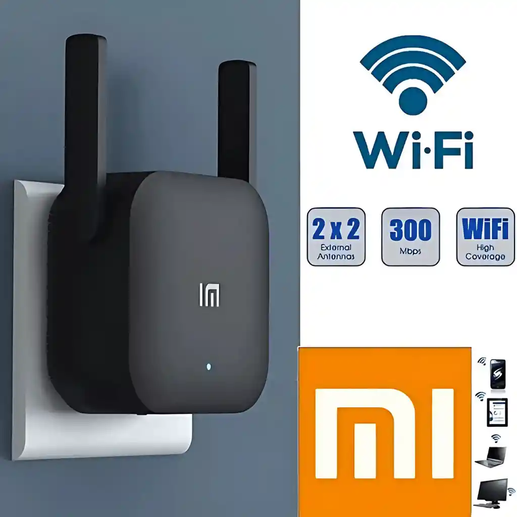 Mi Wi-fi Range Extender Pro R03 Color Negro Xiaomi