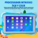 Tablet Resistente Niños Wifi Bluetooth + Estuche Antichoque