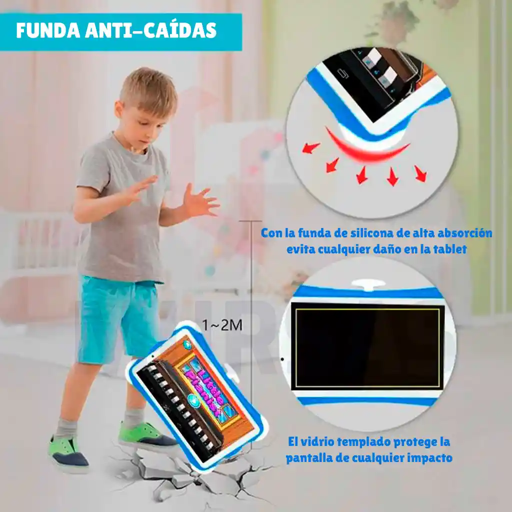 Tablet Android Niños Niñas Educativa Juegos