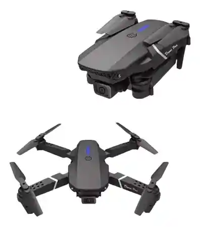 Drone E88 Con Cámara Dual Y Batería Dual