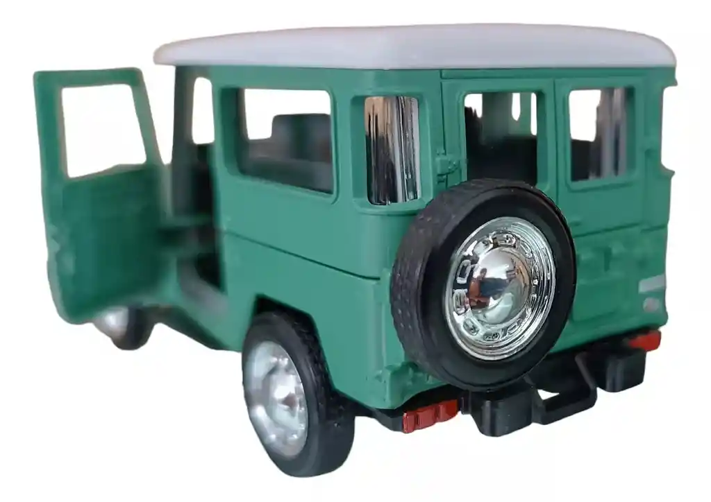 Carro Coleccionable 1960 Toyota Land Cruiser (fj40) Verde Modelo Coche Juguete Fiesta Regalos, Colección