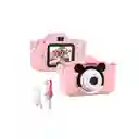 Camara Fotografica Niños Diseño Mickey Mouse Raton Color Rosa