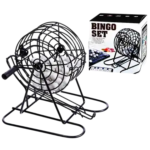 Juego De Mesa Bingo Metalico
