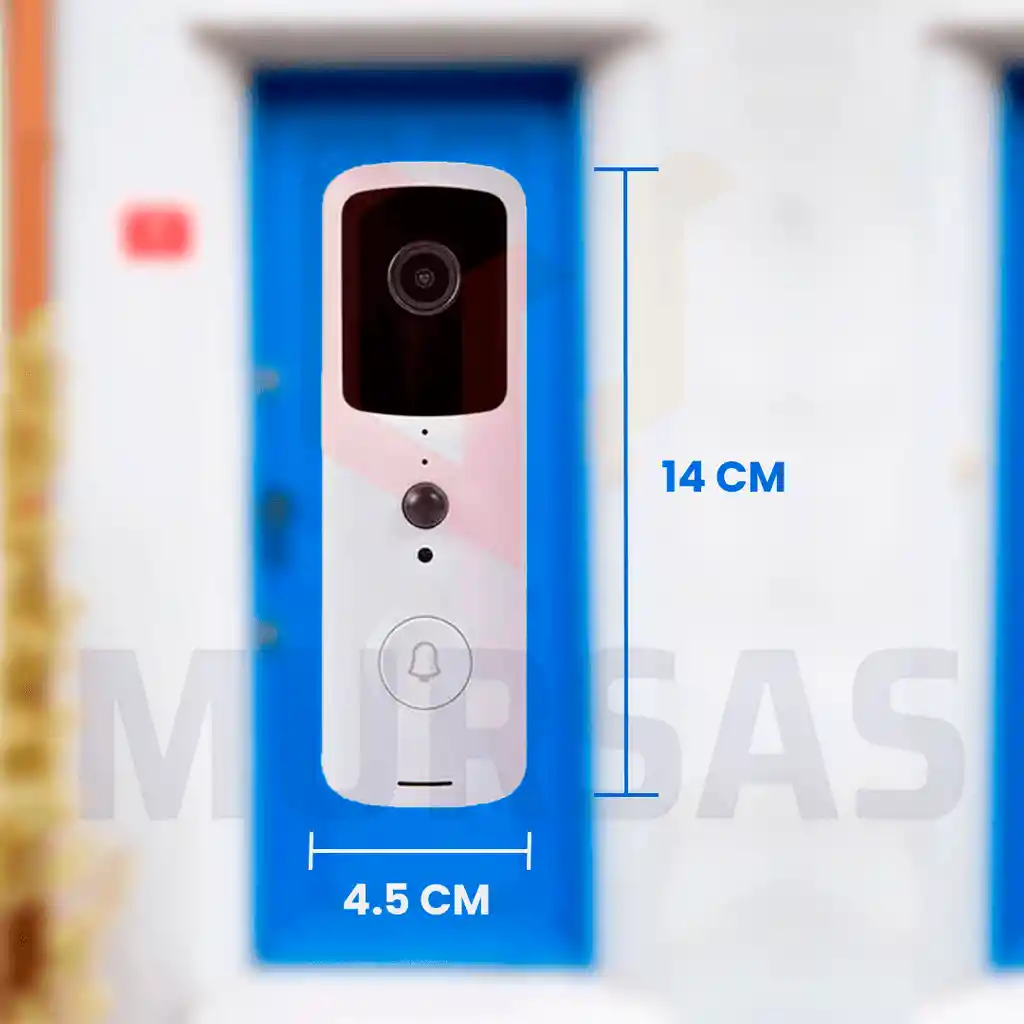 Timbre De Casa Camara Sensor Movimiento Y Vision Nocturna