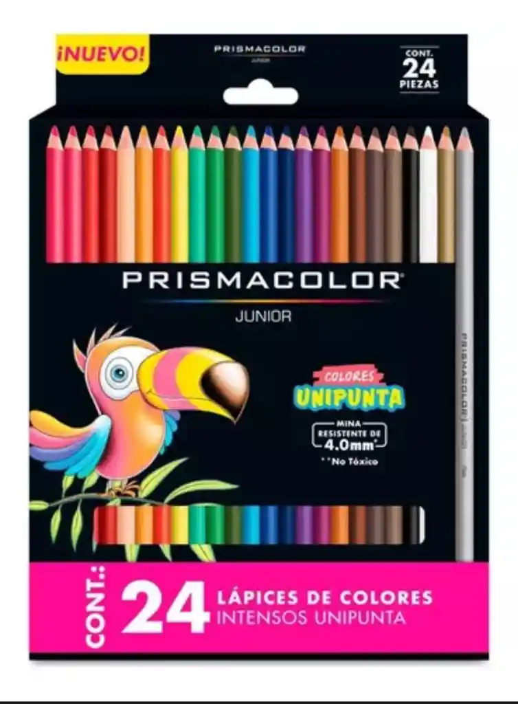 Caja Colores Color Prismacolor Junior X 24 Unidades