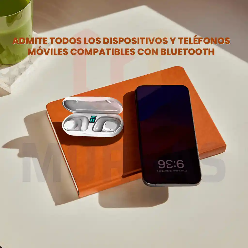 Audífonos Bluetooth Conducción Ósea Conductor Carro - Moto