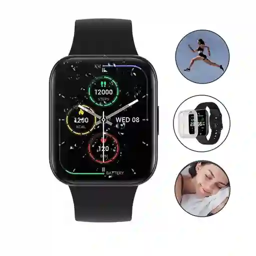 Reloj Oxímetro Deportes Inteligente Fitness Frecuencia Pasos