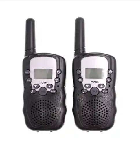 2 Piezas Walkie Talkie Niños 22 Canales Voz De 3 Kilometros