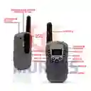 2 Piezas Walkie Talkie Niños 22 Canales Voz De 3 Kilometros