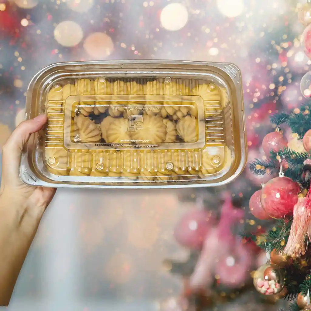 Galletas Rizadas Navideñas Por 70 Unidades