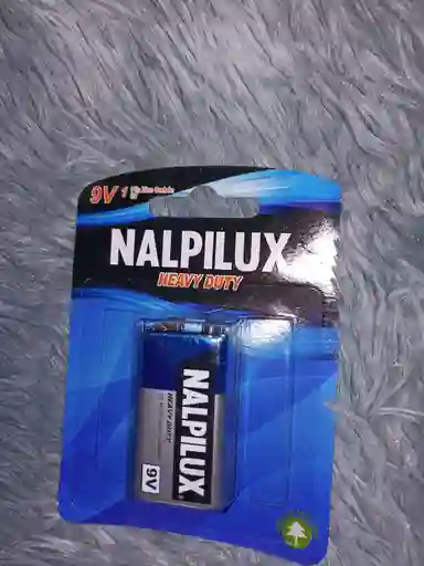 Pila Cuadrada Nalpilux 9v