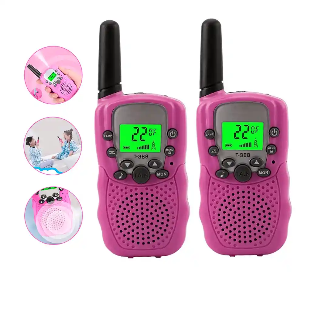 2 Und Radios Walkie Talkies Intercomunicadores