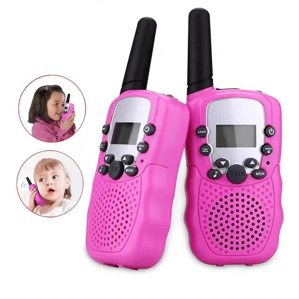 2 Und Radios Intercomunicadores Para Niños