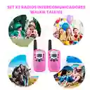 2 Und Radios Intercomunicadores Para Niños