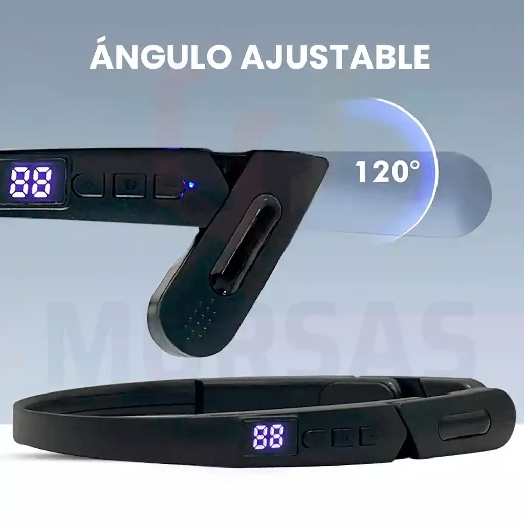 Auriculares Oseos Impermeables Con Angulo Ajustable