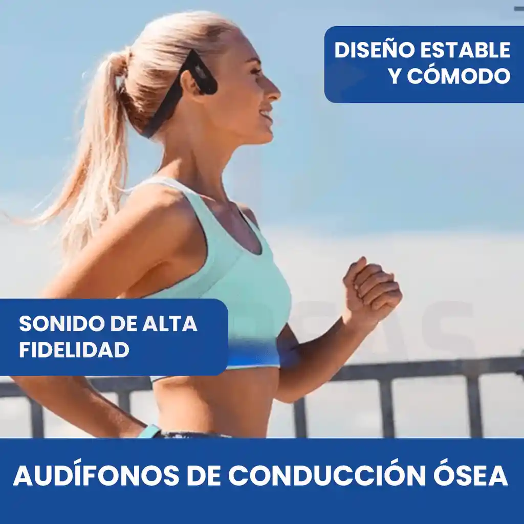 Auriculares Bluetooth Oseos Oficina Hogar Conducir