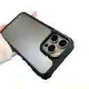 Funda Forro Estuche Case Protector Para Iphone 14 Pro Max Borde Negro