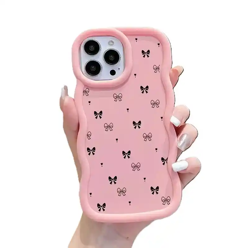 Funda Forro Estuche Case Protector Para Iphone 11 Rosa Lazos