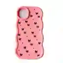 Funda Forro Estuche Case Protector Para Iphone 11 Rosa Lazos