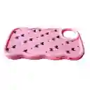 Funda Forro Estuche Case Protector Para Iphone 11 Rosa Lazos