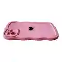 Funda Forro Estuche Case Protector Para Iphone 11 Corazon Rosado
